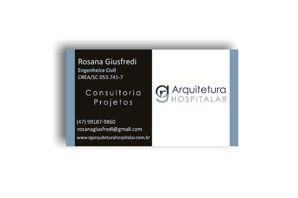 Cartão de Visita RG Arquitetura