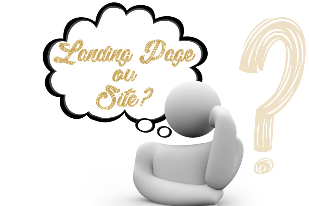 Diferença entre site e landing page