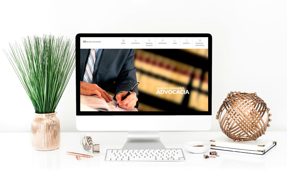 desenvolvimento do site Oliveira Guimarães advogado